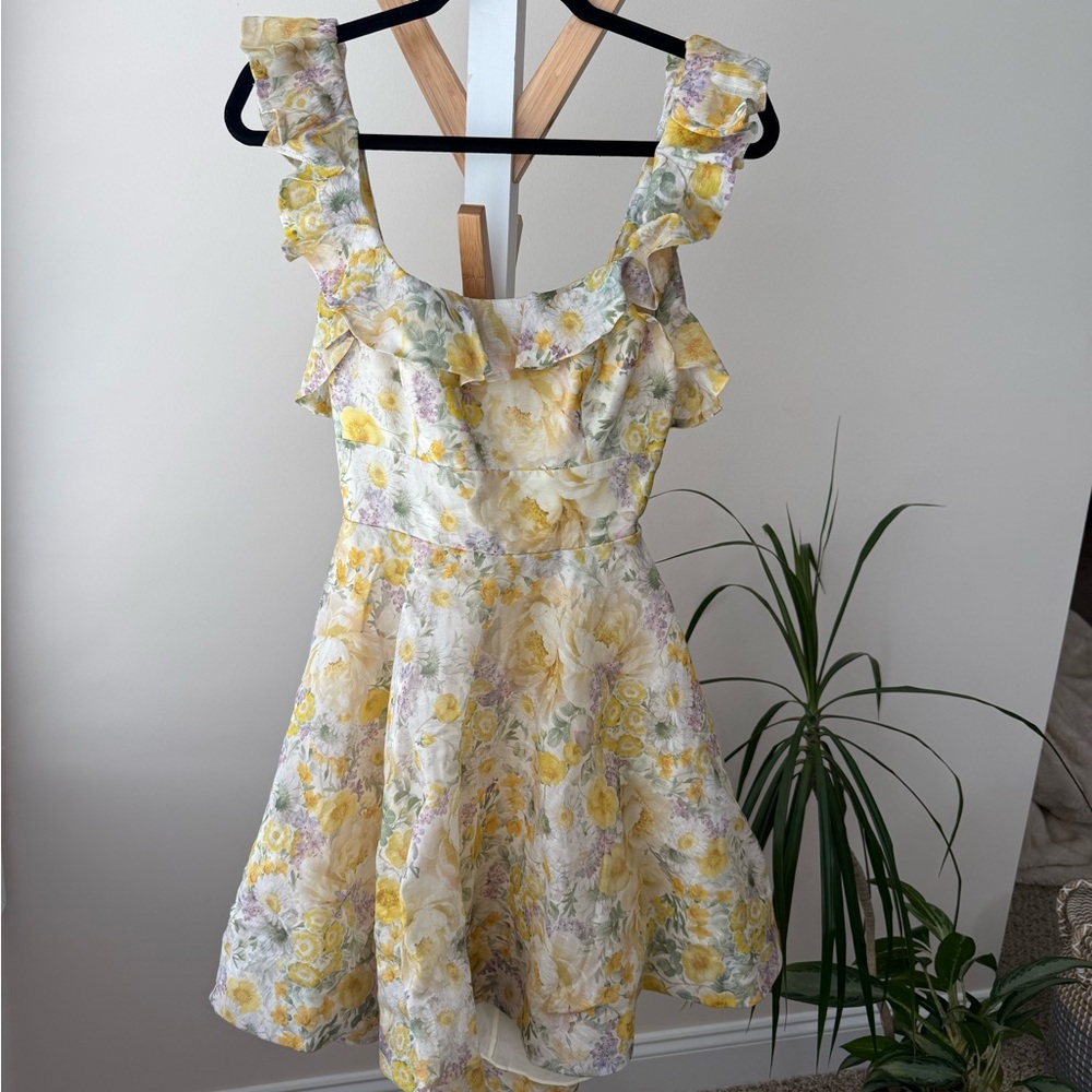 Zimmermann Citrus Garden Print Dress